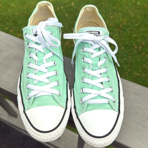 Converse All Star Chuck Taylor’s (Women’s13) (Ocean Mint/White) (Men's:11) - Picture 1 of 12